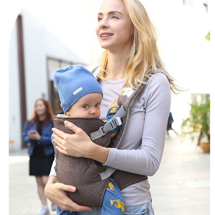 4-in-1 Portable Backpack Baby Carrier – Ergonomic Infant Carrier for Newborns to Toddlers, Adjustable and Lightweight