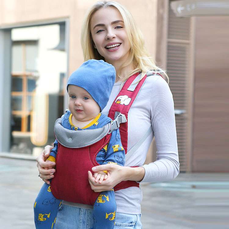 4-in-1 Portable Backpack Baby Carrier – Ergonomic Infant Carrier for Newborns to Toddlers, Adjustable and Lightweight