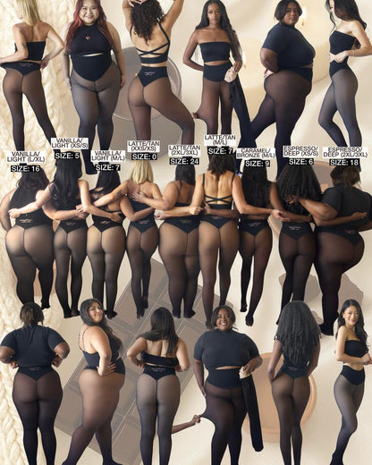 Seamless Thermal Shaping Tights