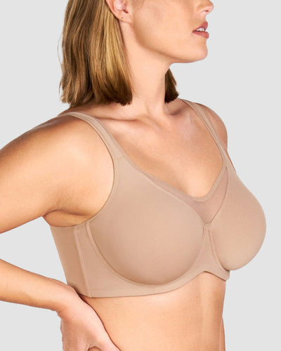 Soutien-Gorge Minimiseur Grande Taille – Fraîcheur & Maintien Total