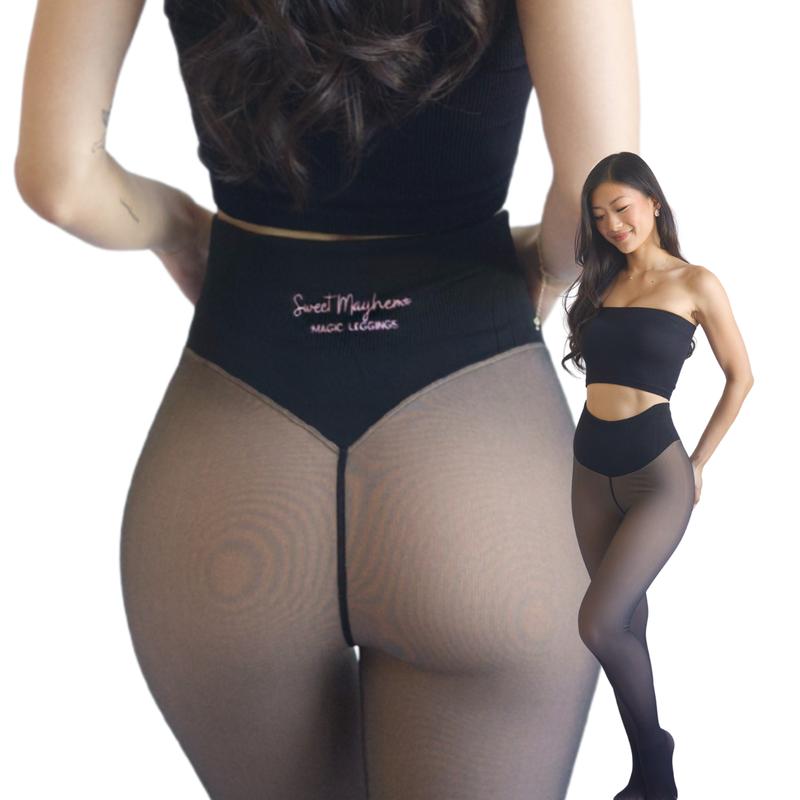 Collants Thermiques Gainants Sans Couture
