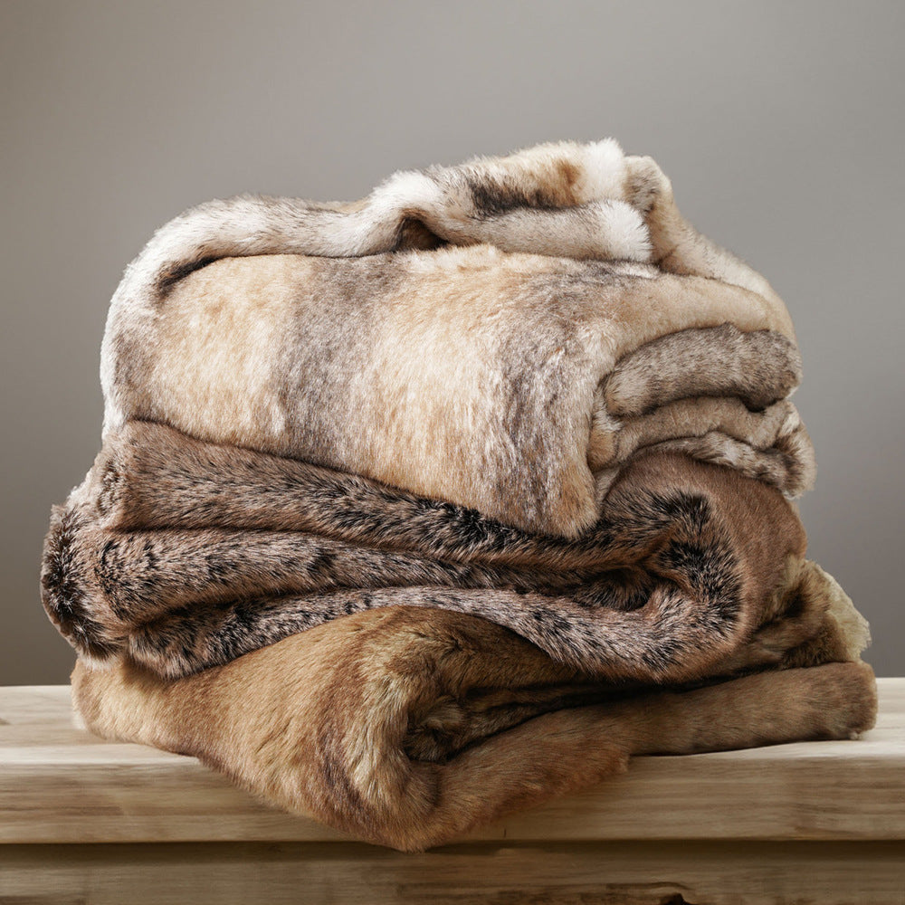 Luxury Faux Fur Blanket