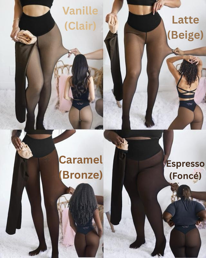 Collants Thermiques Gainants Sans Couture