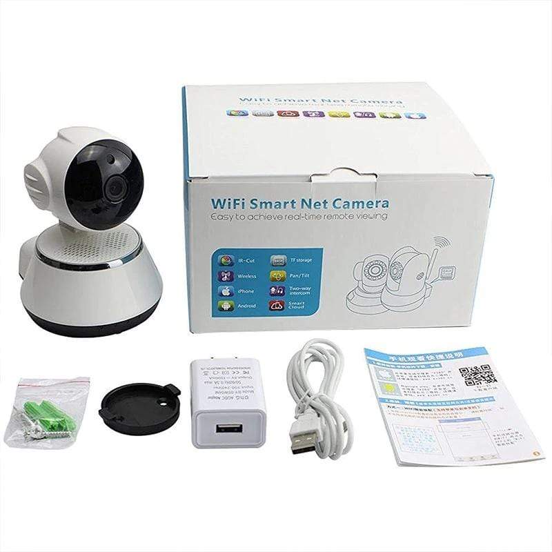 720P Long-Range Wireless Baby Monitor – HD Camera with Night Vision, Two-Way Audio, and 355° Rotation