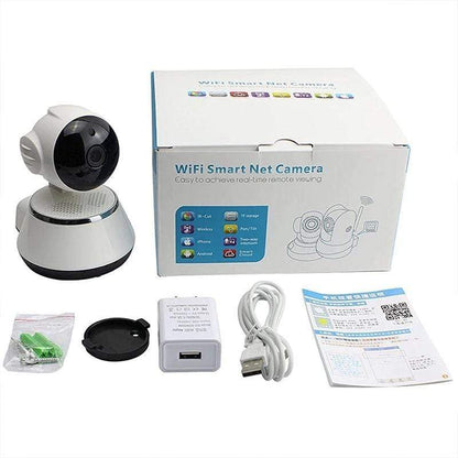 720P Long-Range Wireless Baby Monitor – HD Camera with Night Vision, Two-Way Audio, and 355° Rotation