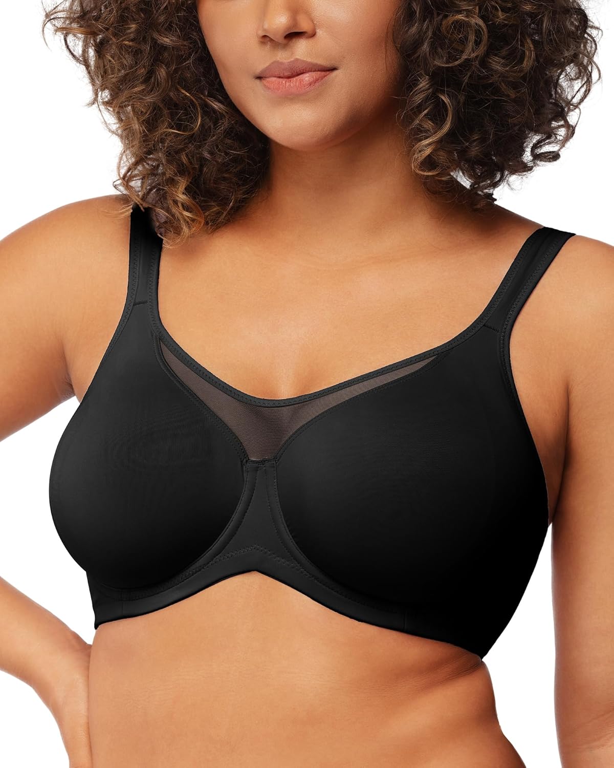 Soutien-Gorge Minimiseur Grande Taille – Fraîcheur & Maintien Total