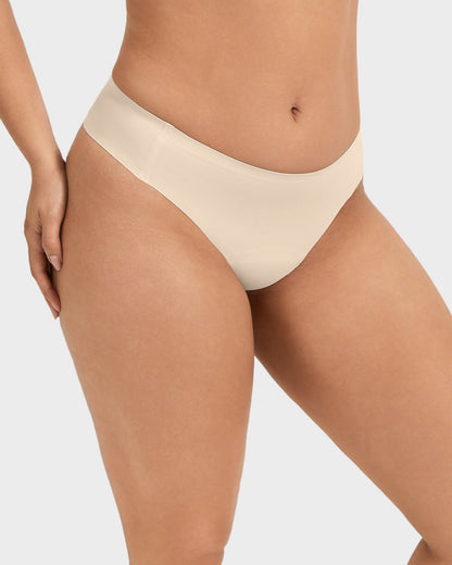 Invisible and comfortable thongs (pack of 5)