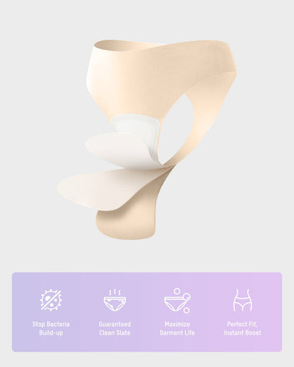 Invisible and comfortable thongs (pack of 5)