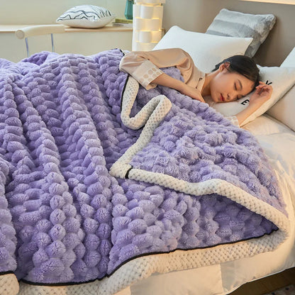 Plush Fleece Throw Blanket