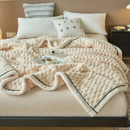 Plush Fleece Throw Blanket