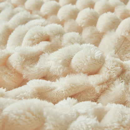 Plush Fleece Throw Blanket