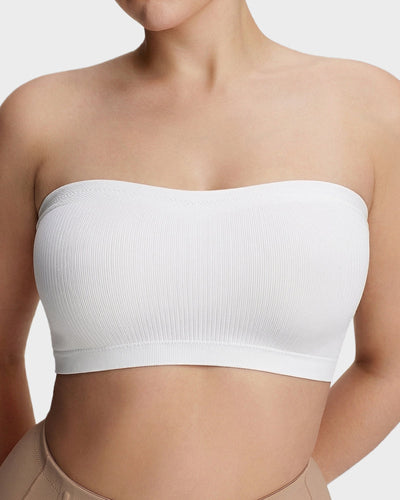 Soutien-gorge bandeau sans bretelles — maintien invisible & effet lissant
