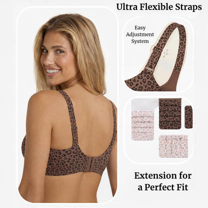 Seamless Deep V Push-Up Bra – Wireless Comfort