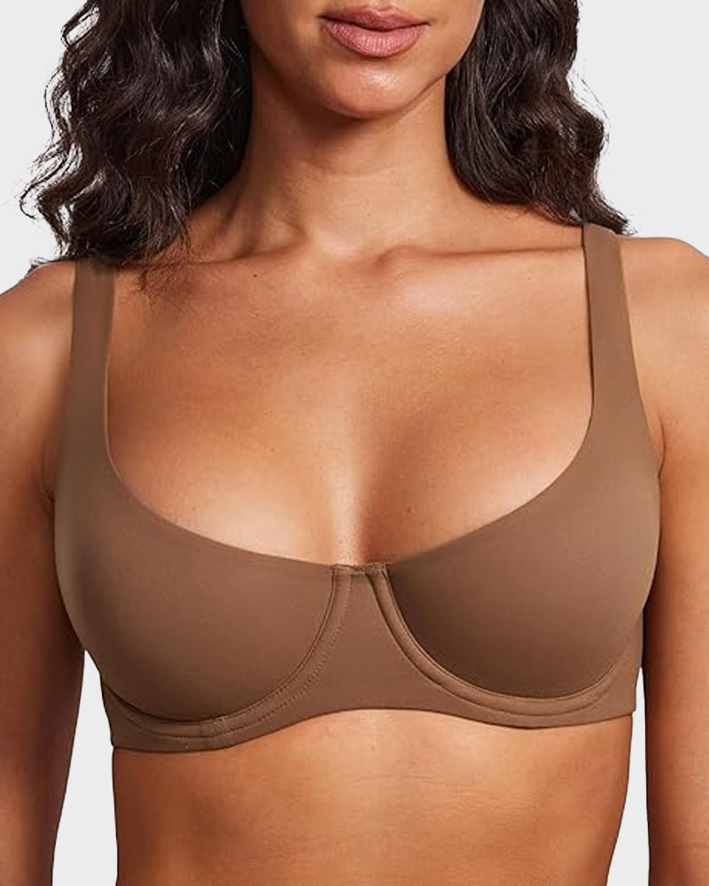 Soutien-Gorge Balconnet à Armatures – Maintien Invisible