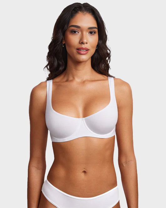 Soutien-Gorge Balconnet à Armatures – Maintien Invisible