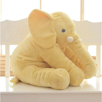Almohada de Elefante para Bebé – Cojín Suave de Peluche para Dormir y Abrazar