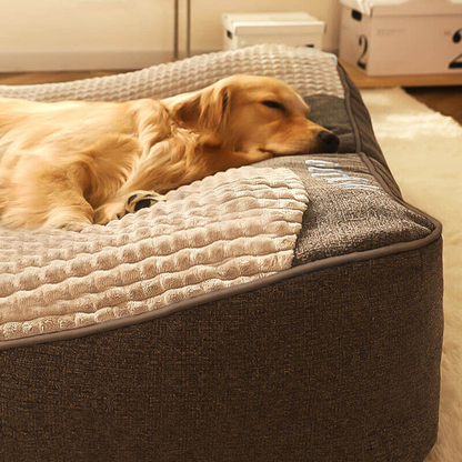 Cama ortopédica para perros grandes con superficie resistente a arañazos – Suave, lavable y cómoda para un descanso profundo