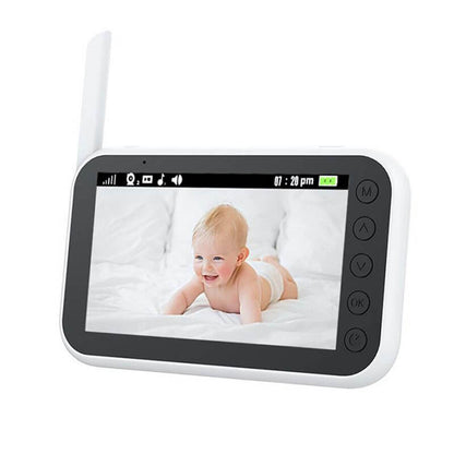 1080P Wireless Baby Monitor – Portable Video Monitor with Night Vision, Two-Way Audio, and Smart Alerts