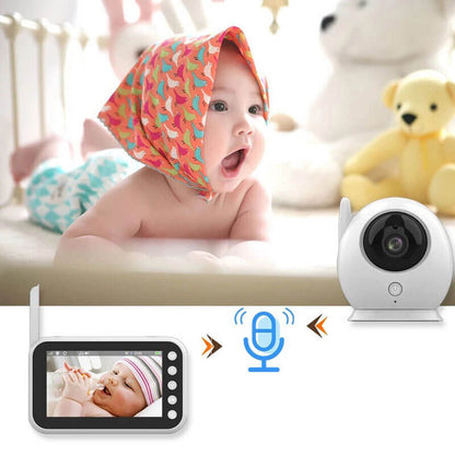 1080P Wireless Baby Monitor – Portable Video Monitor with Night Vision, Two-Way Audio, and Smart Alerts