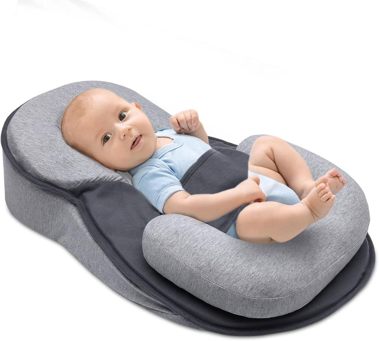 Anti-Reflux and Support Baby Pillow – Ergonomic, Breathable, and Adjustable for Nursing and Rest