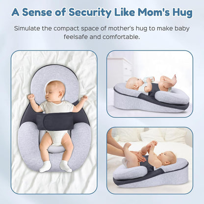 Anti-Reflux and Support Baby Pillow – Ergonomic, Breathable, and Adjustable for Nursing and Rest