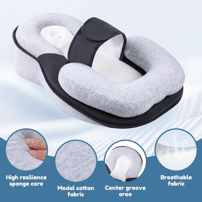 Anti-Reflux and Support Baby Pillow – Ergonomic, Breathable, and Adjustable for Nursing and Rest