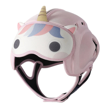 Baby Safety Helmet for Crawling and Walking – Ultra Lightweight, Breathable, Adjustable Head Protector with Fun Animal Designs