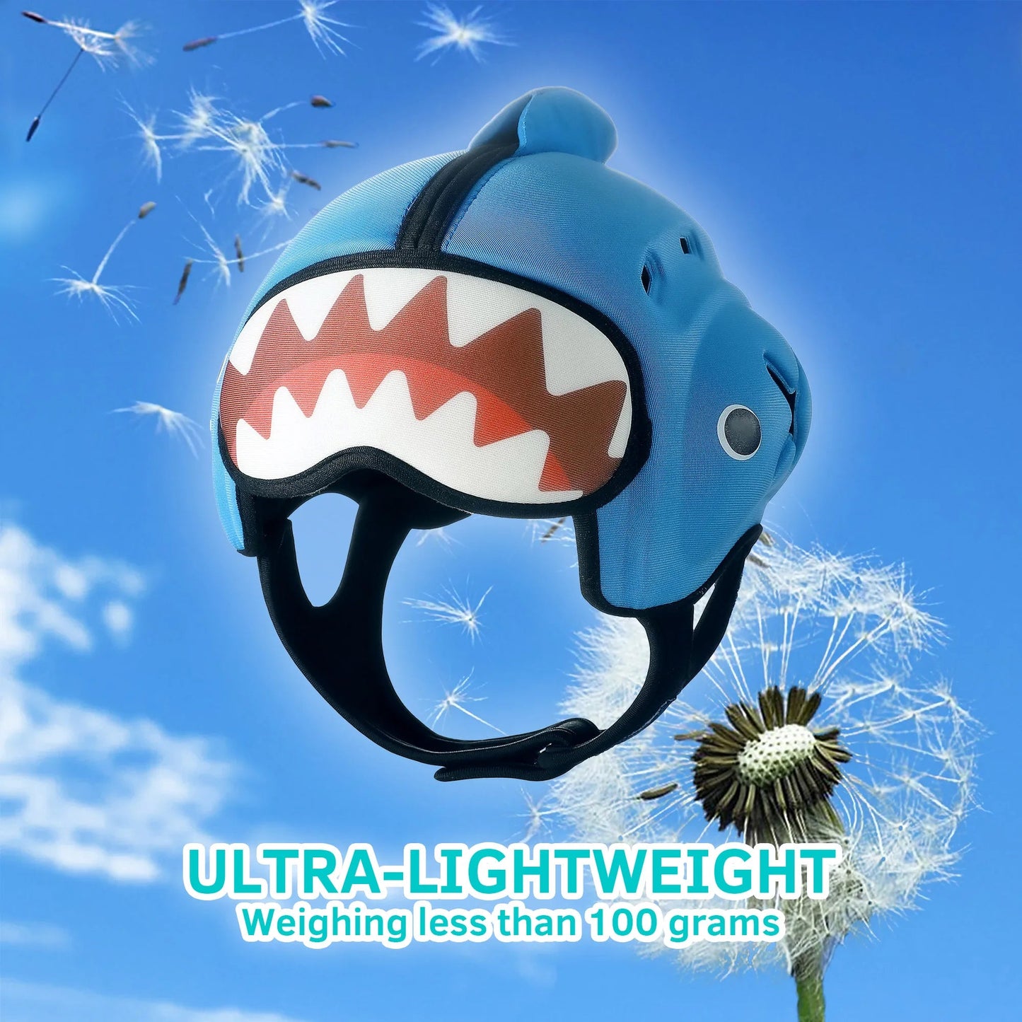 Baby Safety Helmet for Crawling and Walking – Ultra Lightweight, Breathable, Adjustable Head Protector with Fun Animal Designs