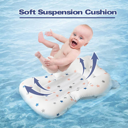 Foldable Baby Bathtub with Soft Cushion and Temperature Sensor – Compact, Safe, and Non-Slip