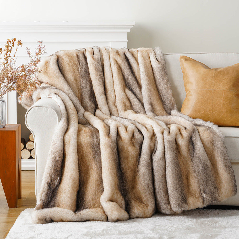 Luxury Faux Fur Blanket