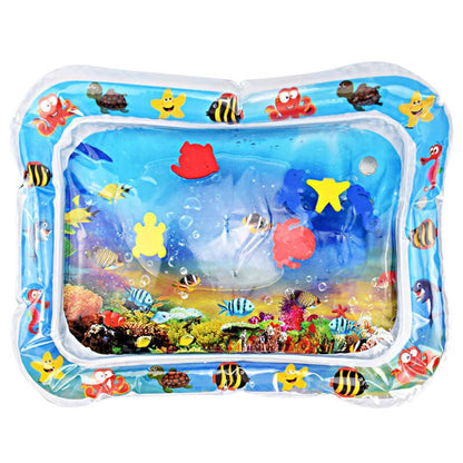 Inflatable Water Mat for Babies – Safe, Fun, and Educational Tummy Time to Strengthen Neck and Back