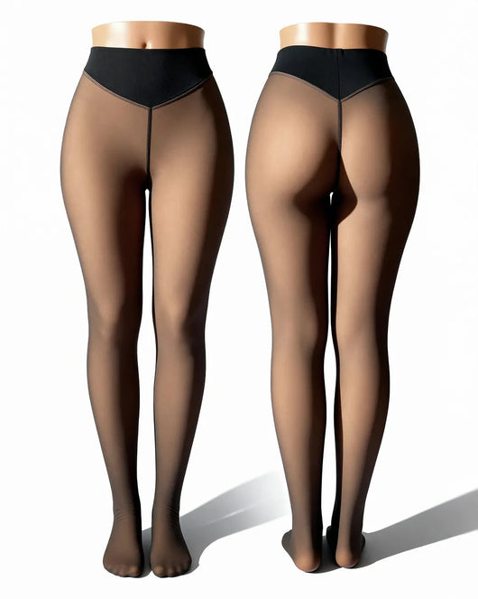 Seamless Shaping Thermal Tights