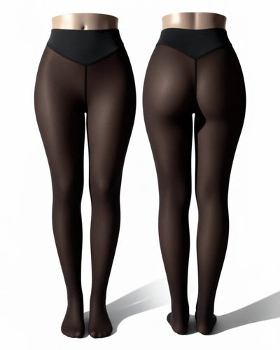 Seamless Shaping Thermal Tights