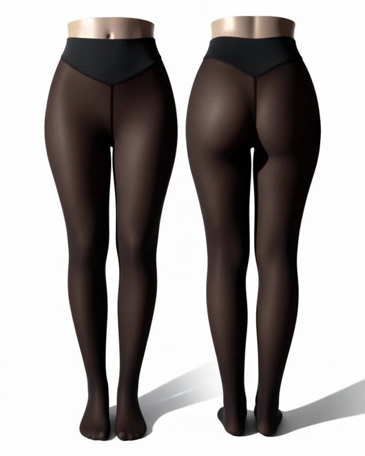 Seamless Shaping Thermal Tights