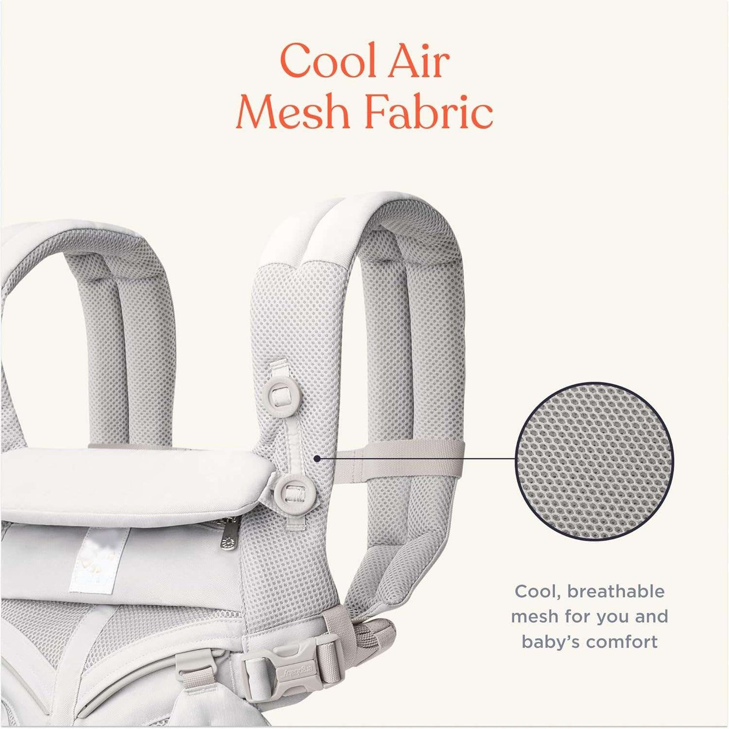 Ergonomic Baby Carrier Backpack – Comfortable, Breathable, and Adjustable for Newborns