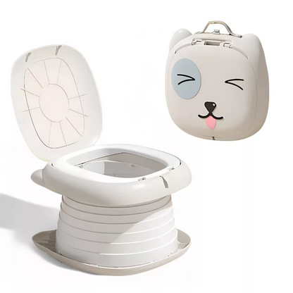Portable Foldable Baby Potty – Lightweight, Non-Slip, and Easy to Clean for Travel and Emergencies