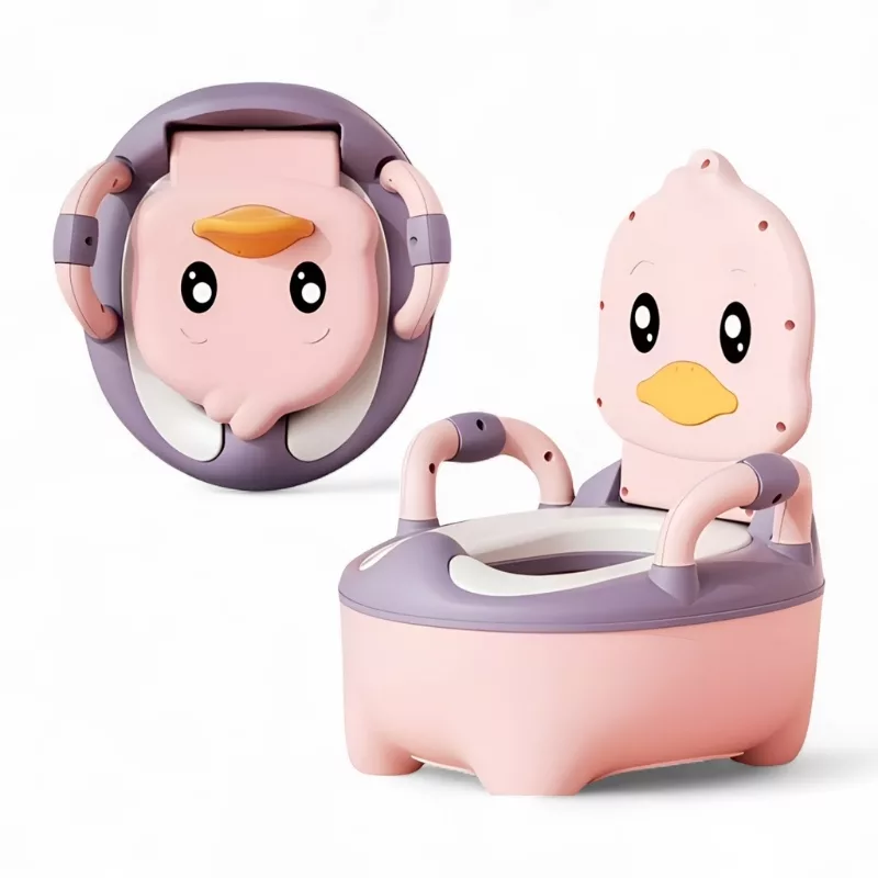 Ergonomic Baby Potty with High Backrest and Removable Bowl – Comfortable, Safe, and Easy to Clean