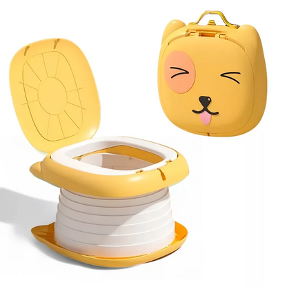Portable Foldable Baby Potty – Lightweight, Non-Slip, and Easy to Clean for Travel and Emergencies