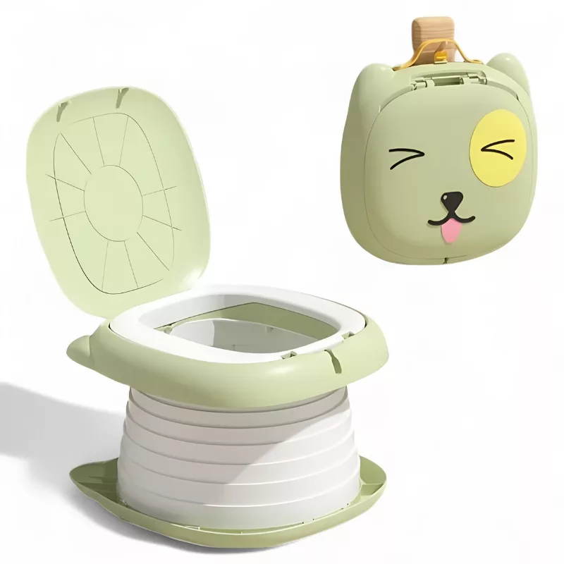 Portable Foldable Baby Potty – Lightweight, Non-Slip, and Easy to Clean for Travel and Emergencies