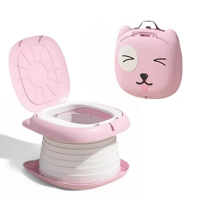 Portable Foldable Baby Potty – Lightweight, Non-Slip, and Easy to Clean for Travel and Emergencies