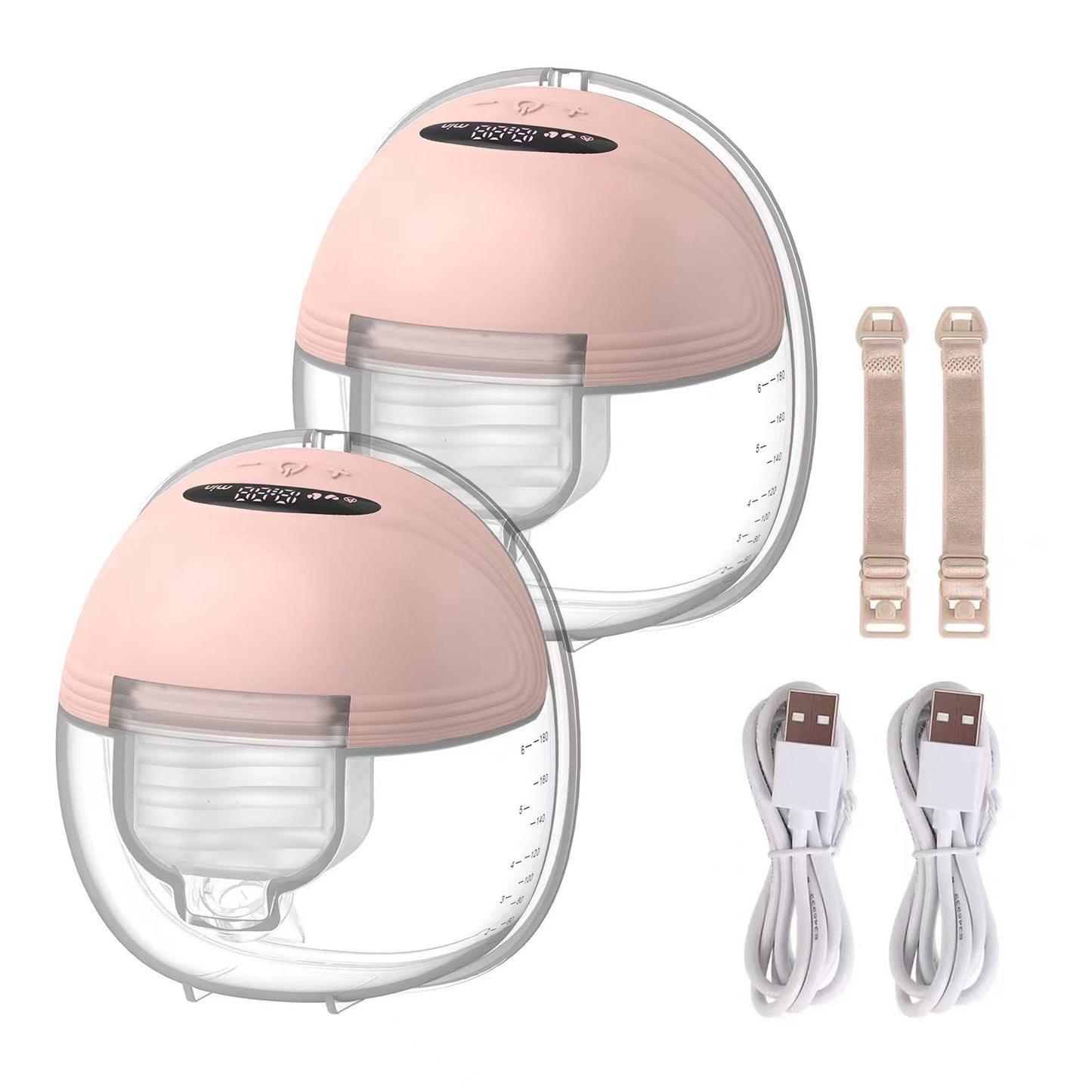Portable Electric Breast Pump – 3 Modes, 12 Suction Levels, 180 ml, Quiet & Leak-Free with Rechargeable Type-C Battery