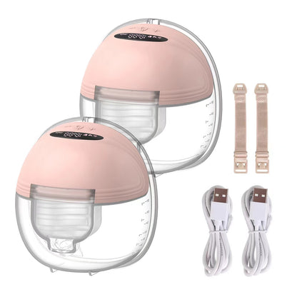 Portable Electric Breast Pump – 3 Modes, 12 Suction Levels, 180 ml, Quiet & Leak-Free with Rechargeable Type-C Battery