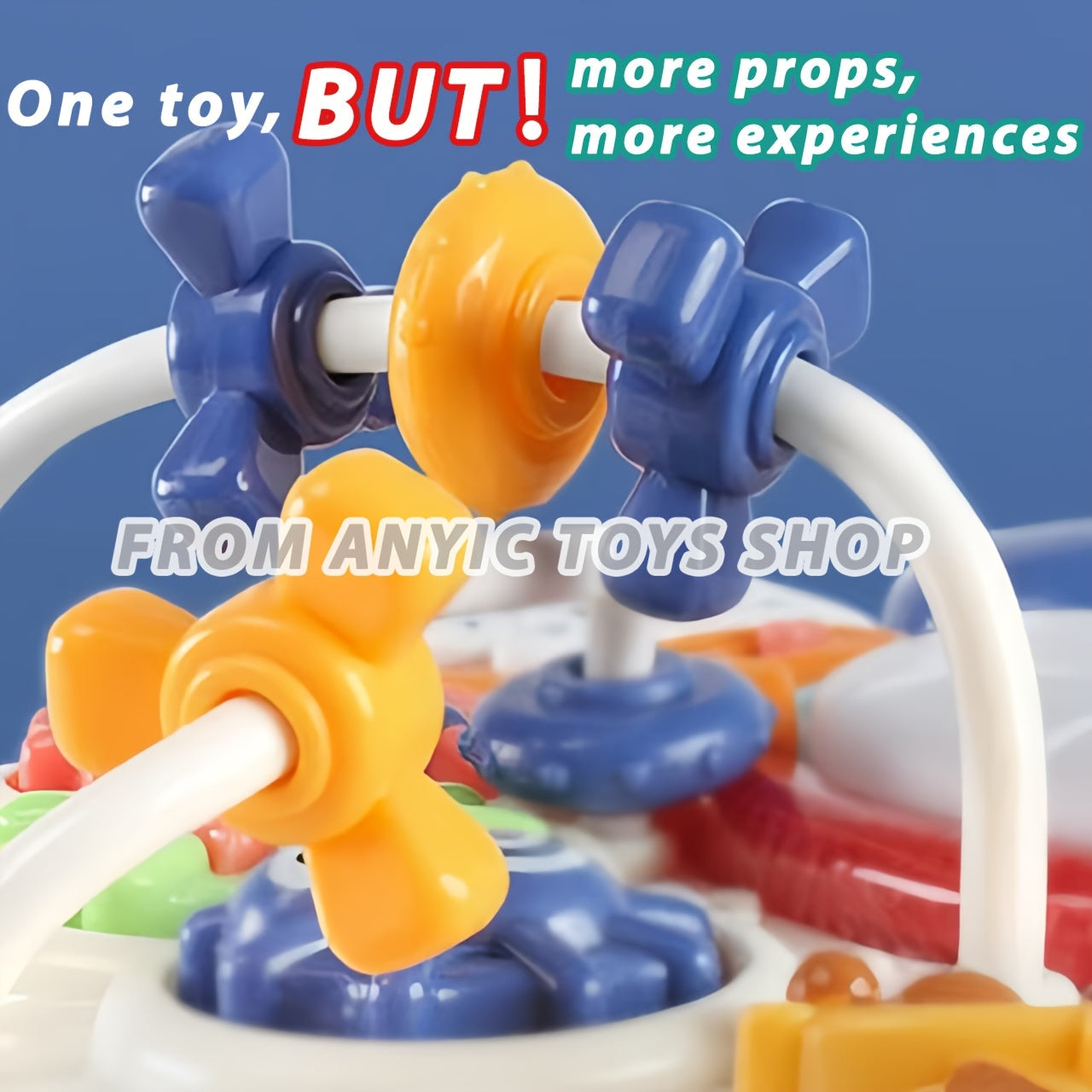 Toddler Musical Play Table – Interactive Educational Activity Center, Lights & Sounds, Cognitive Development Toy for Ages 1–3