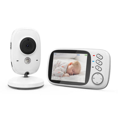 Baby Camera with Portable Monitor – Night Vision, Two-Way Audio, and Temperature Control