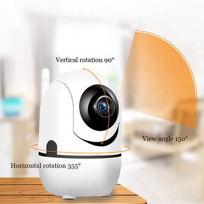 Long-Range WiFi Baby Monitor – 1080P Wireless Camera with Motion Detection and Secure Storage