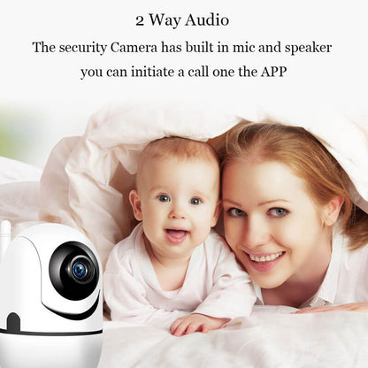 Long-Range WiFi Baby Monitor – 1080P Wireless Camera with Motion Detection and Secure Storage